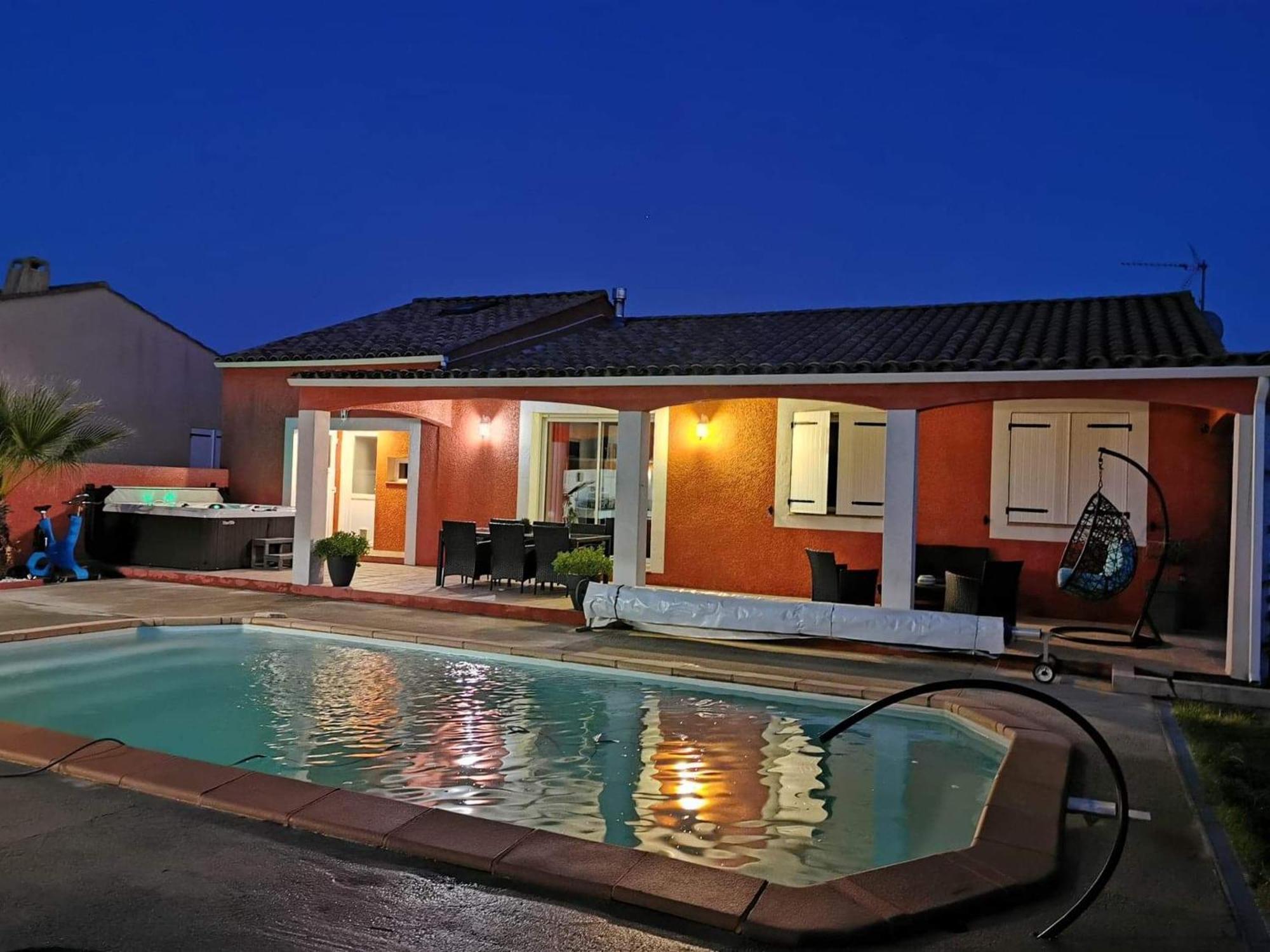 Villa Elegante A Carcassonne Avec Jardin Et Jacuzzi Екстер'єр фото