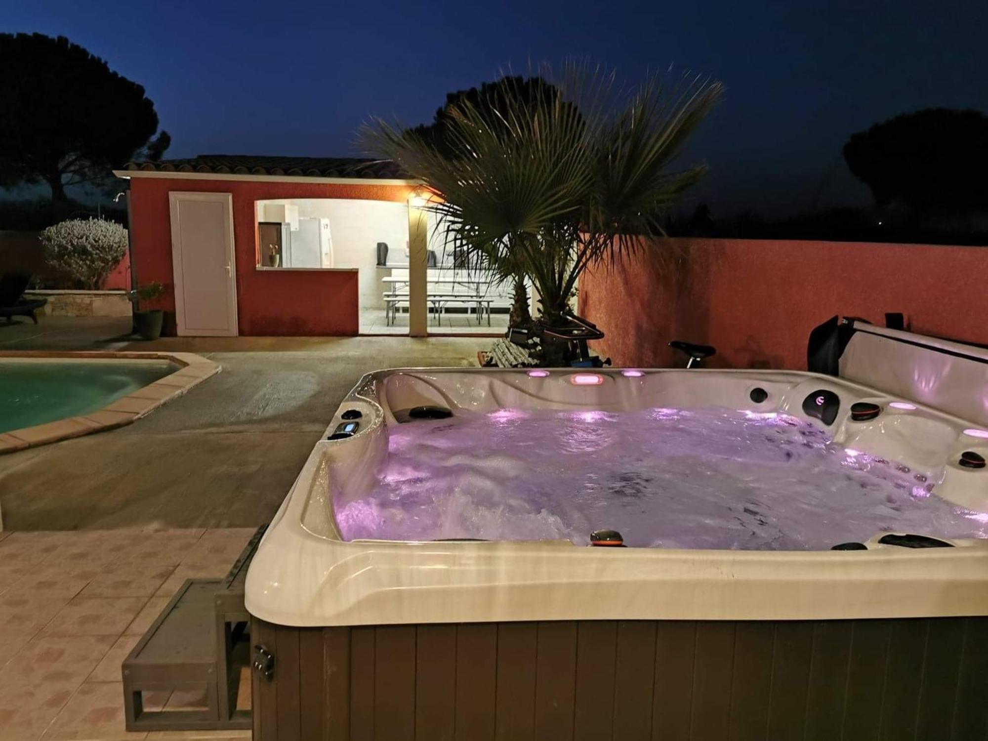 Villa Elegante A Carcassonne Avec Jardin Et Jacuzzi Екстер'єр фото