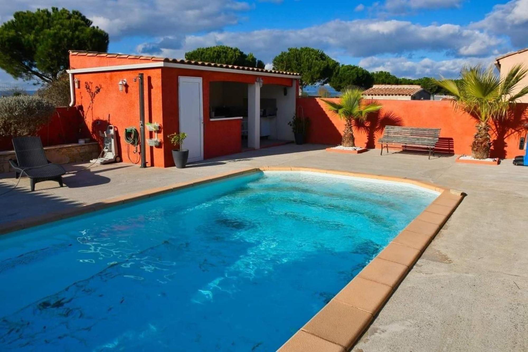 Villa Elegante A Carcassonne Avec Jardin Et Jacuzzi Екстер'єр фото